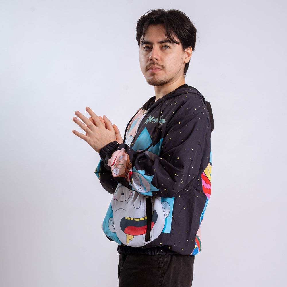Bomber Jacket Rick y Morty Caos Cosmico