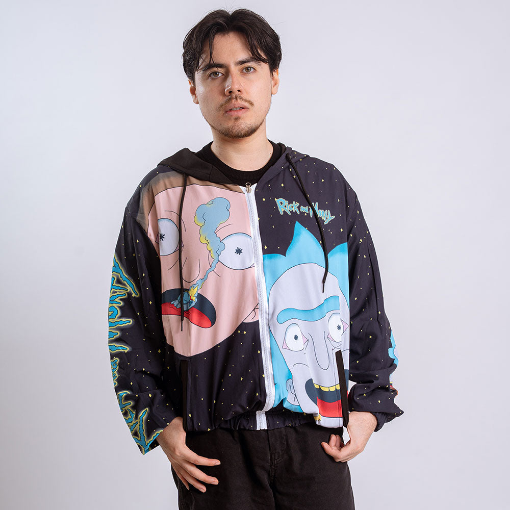 Bomber Jacket Rick y Morty Caos Cosmico