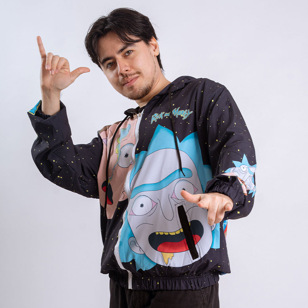 Bomber Jacket Rick y Morty Caos Cosmico