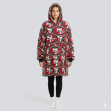 Sudaderota San Francisco 49ers MaxiLogo