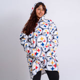 Sudaderota Pittsburgh Steelers MaxiLogo