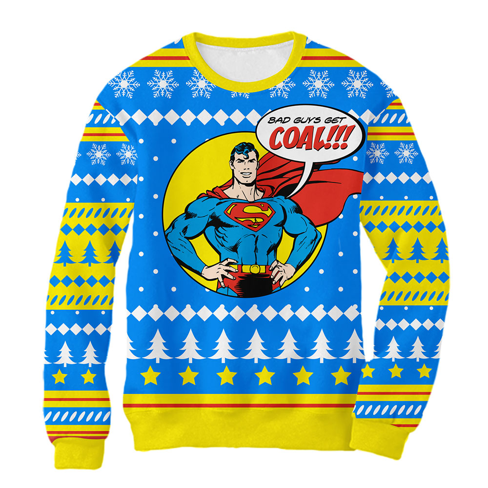 Navideño Superman Comic