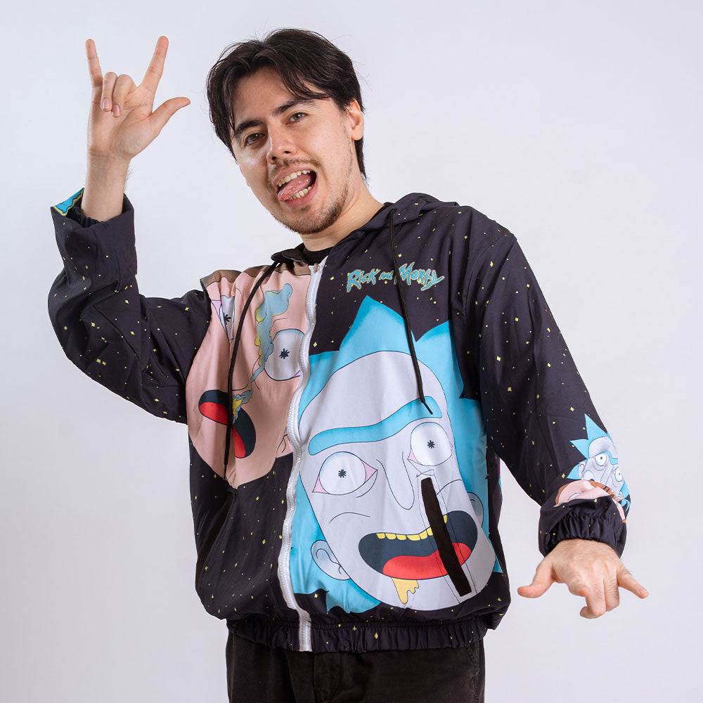 Bomber Jacket Rick y Morty Caos Cosmico
