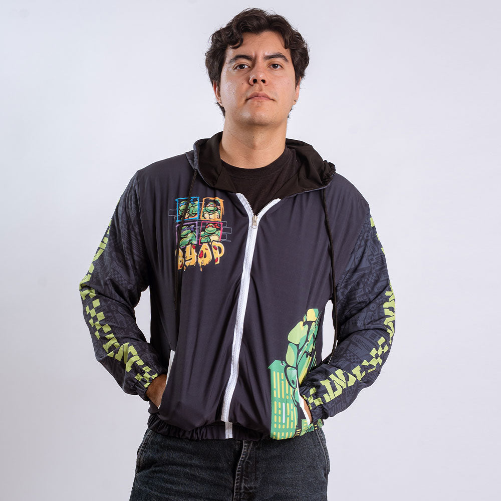 Bomber Jacket Tortugas Ninja Grafiti