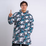 Sudaderota Philadelphia Eagles MaxiLogo
