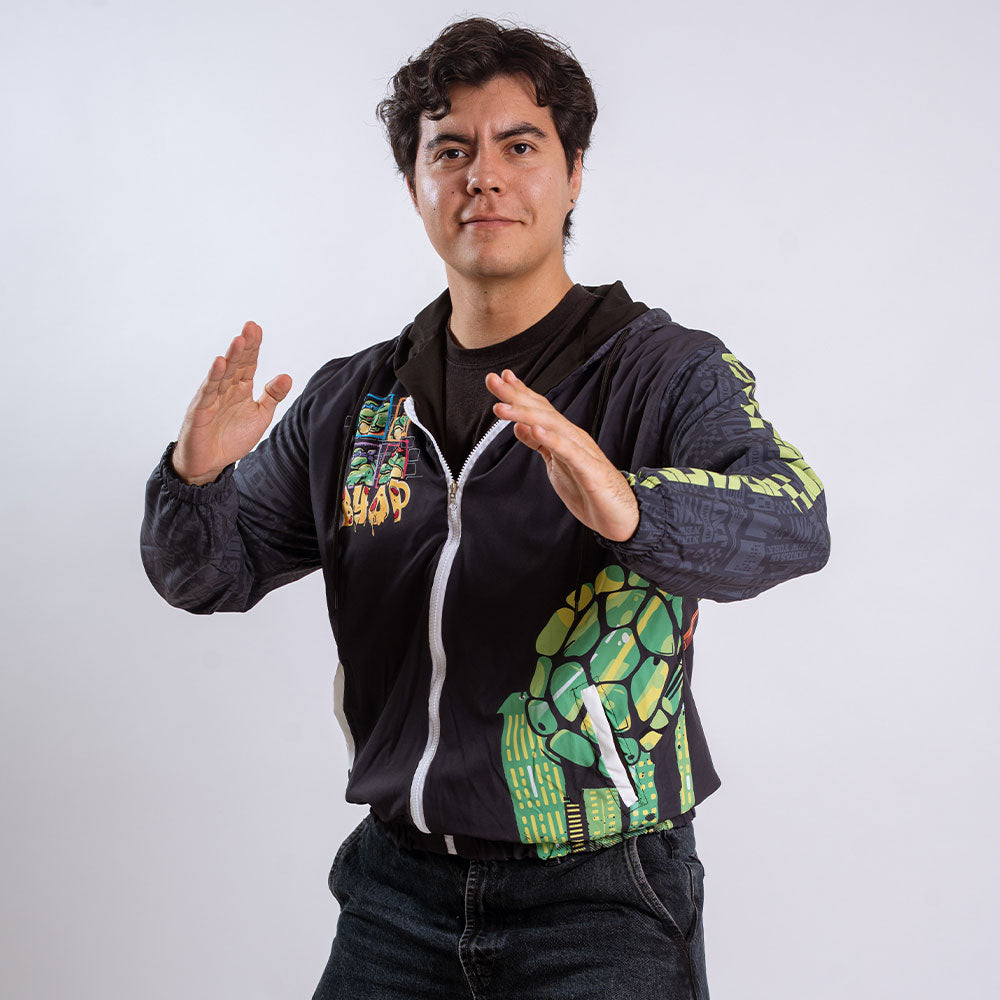 Bomber Jacket Tortugas Ninja Grafiti