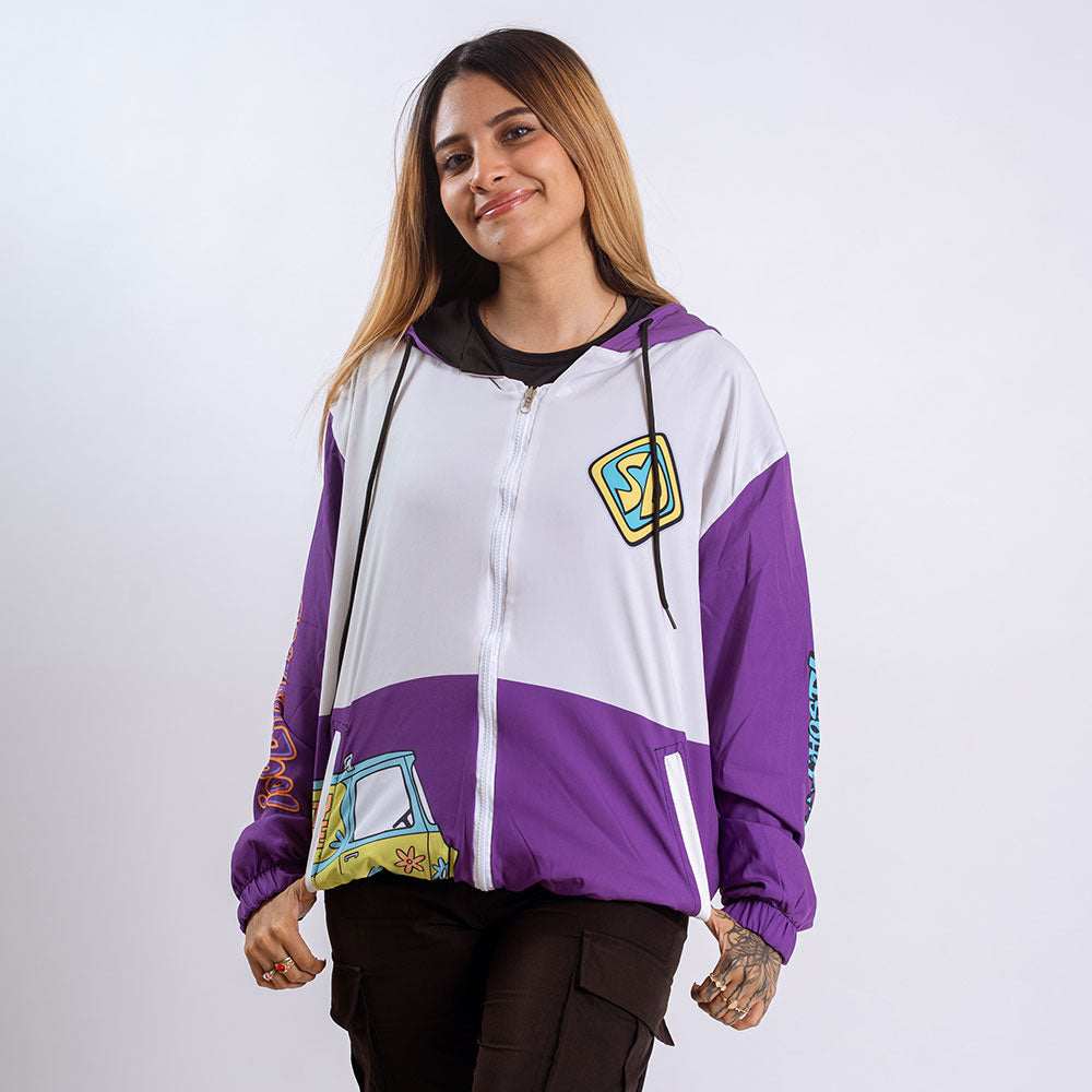Bomber Jacket Scooby Doo Pizza Ghost