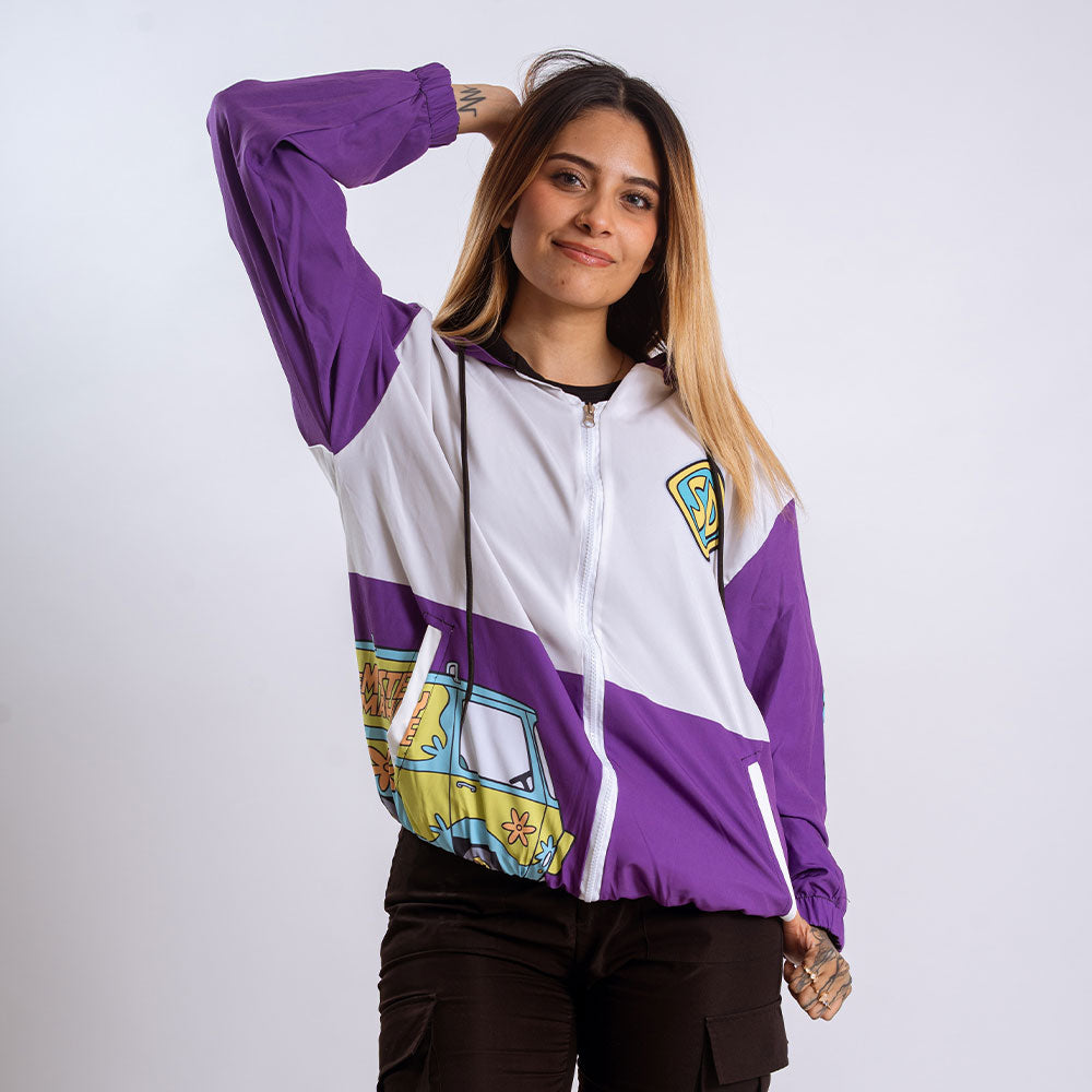 Bomber Jacket Scooby Doo Pizza Ghost