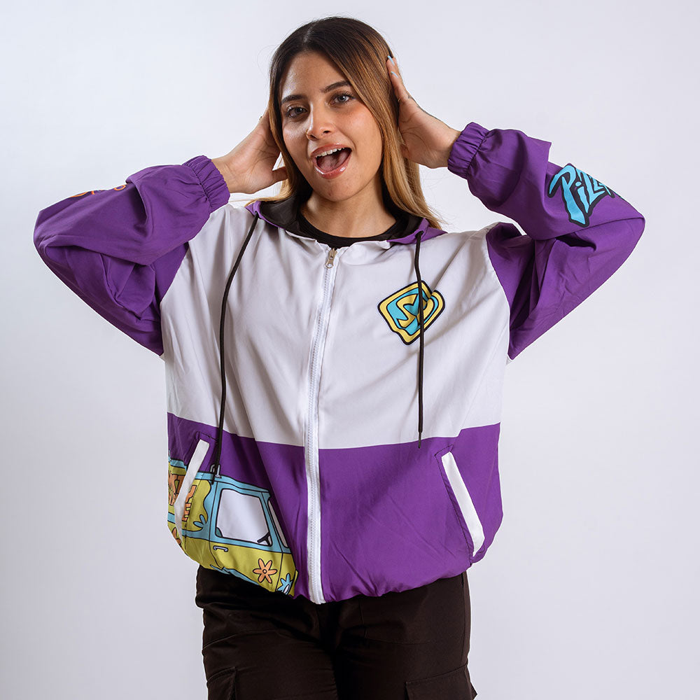 Bomber Jacket Scooby Doo Pizza Ghost