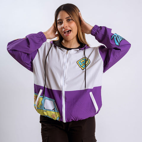 Bomber Jacket Scooby Doo Pizza Ghost