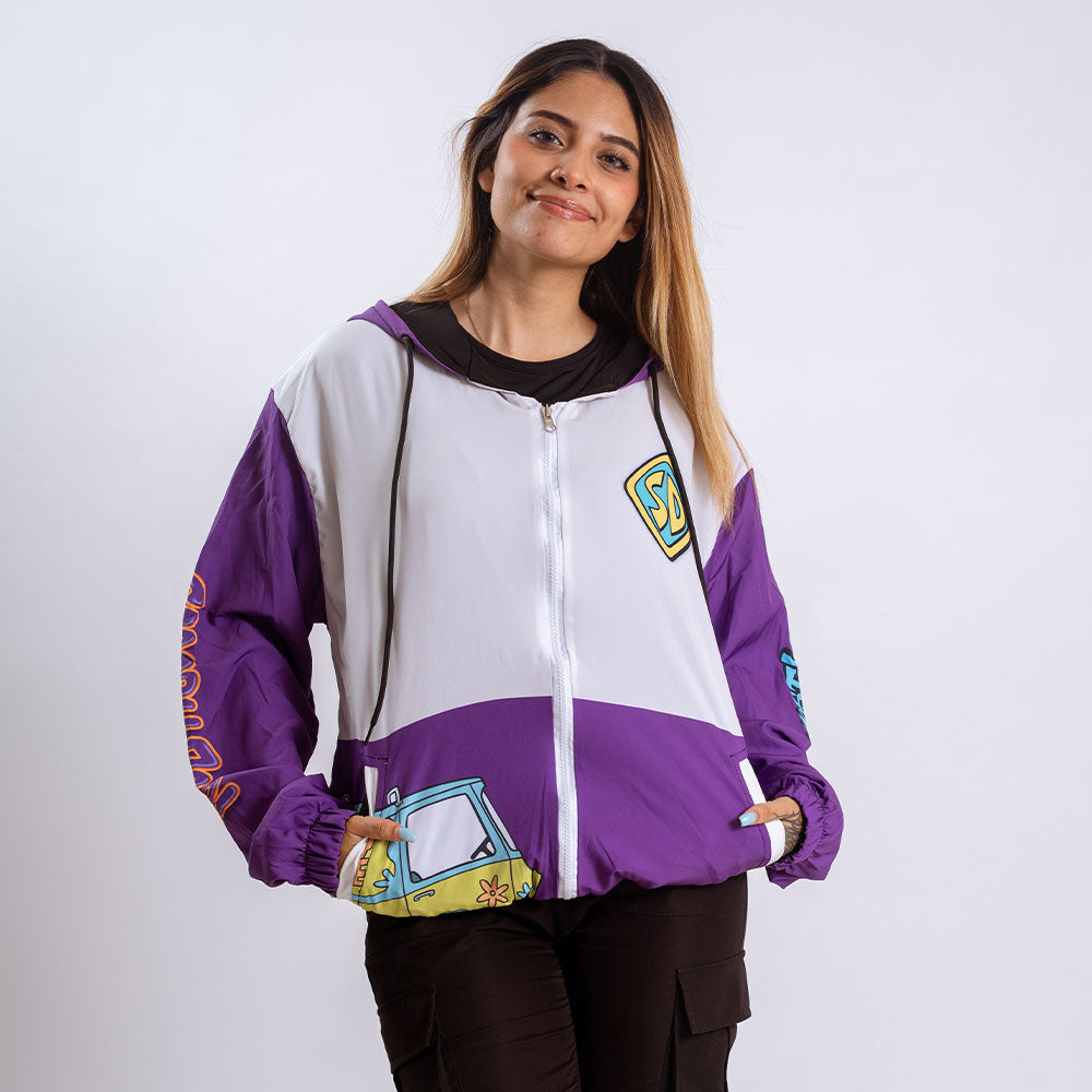 Bomber Jacket Scooby Doo Pizza Ghost
