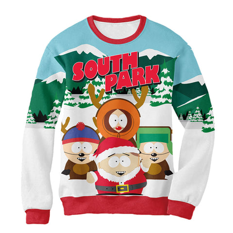 Sudadera Navideña South Park Stars