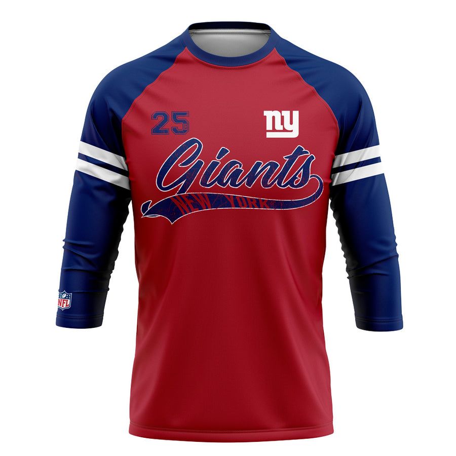 Playera Pijama Ranglan New York Giants Classic