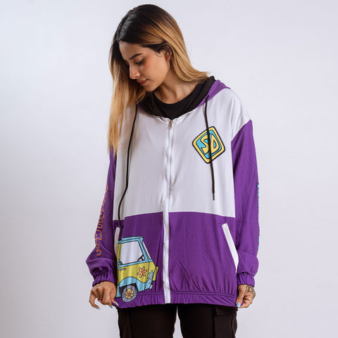 Bomber Jacket Scooby Doo Pizza Ghost