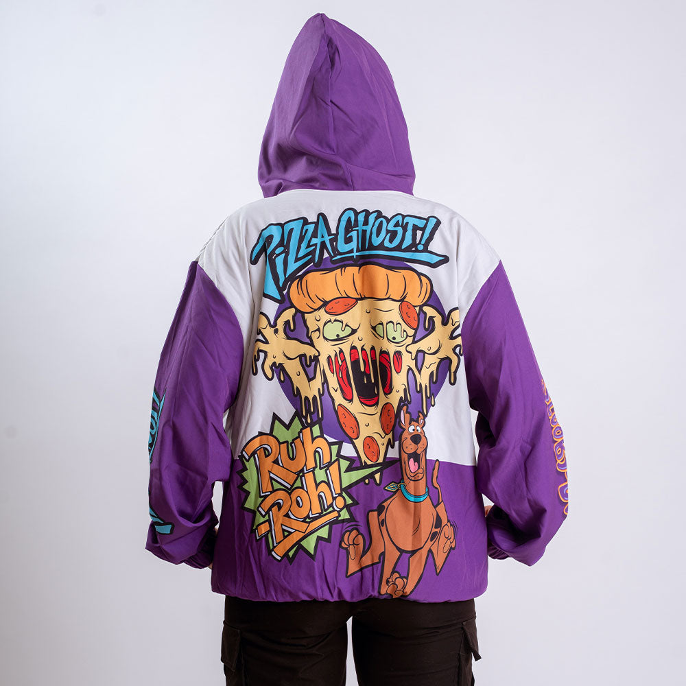 Bomber Jacket Scooby Doo Pizza Ghost