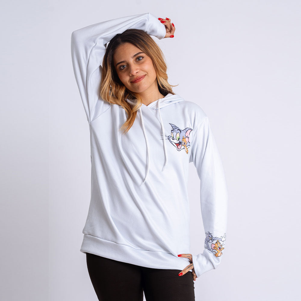 Sudadera Tom y Jerry Crazy Face