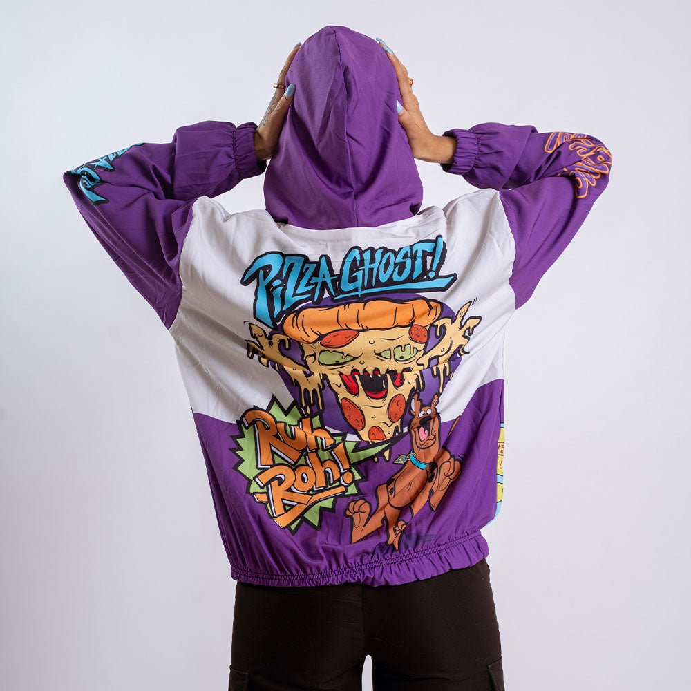 Bomber Jacket Scooby Doo Pizza Ghost