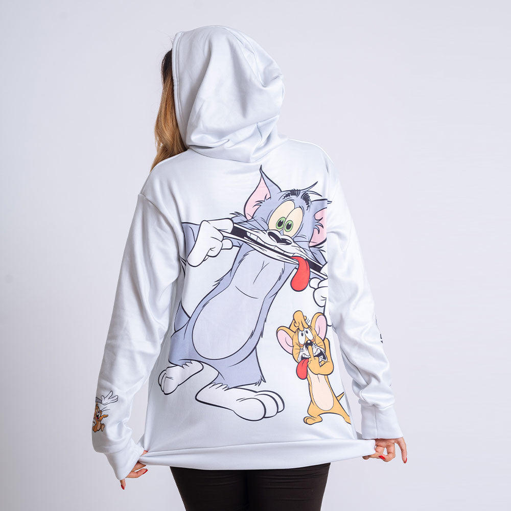 Sudadera Tom y Jerry Crazy Face