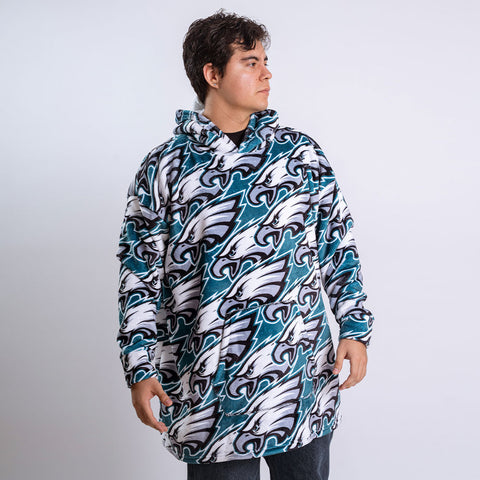 Sudaderota Philadelphia Eagles MaxiLogo