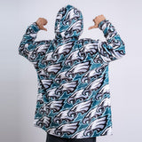 Sudaderota Philadelphia Eagles MaxiLogo
