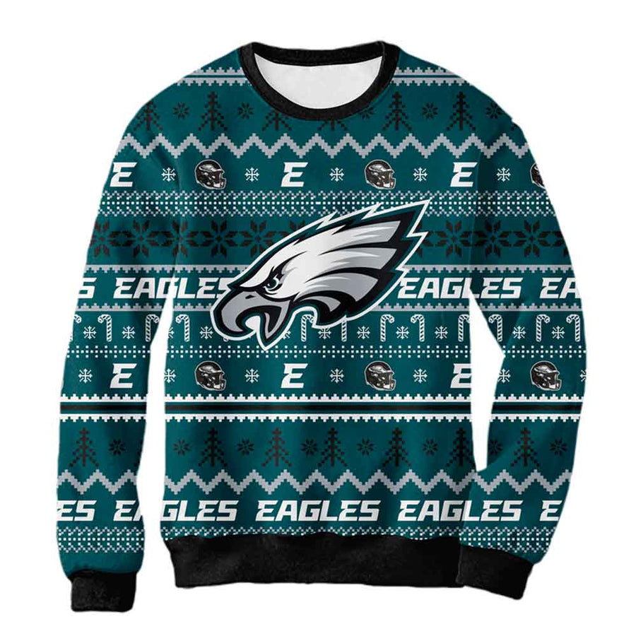 Sudadera Navideña Philadelphia Eagles