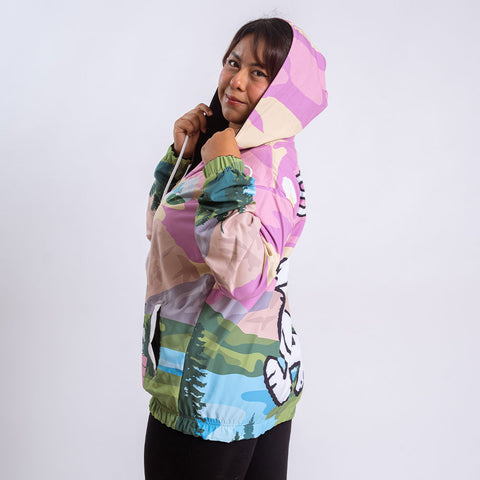 Bomber Jacket Snoopy Sunset