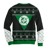Sudadera Navideña Linterna Verde