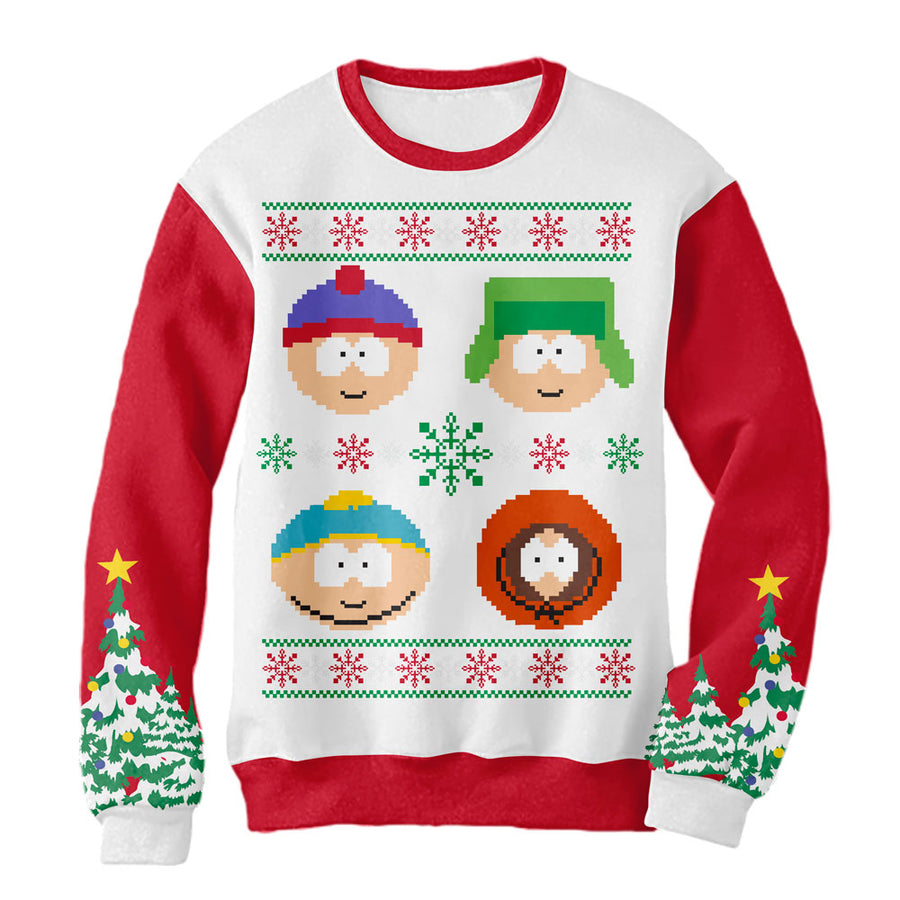 Sudadera Navideña South Park Holiday Crew