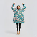 Sudaderota Miami Dolphins MaxiLogo