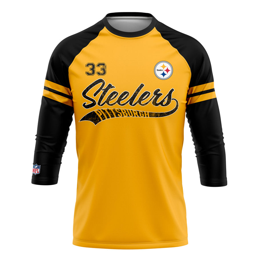 Playera Pijama Ranglan Pittsburgh Steelers Classic