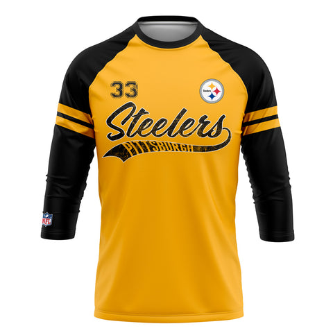 Playera Pijama Ranglan Pittsburgh Steelers Classic