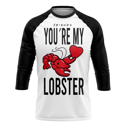 Playera Pijama Ranglan Friends Lobster