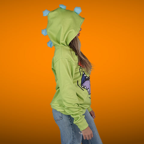 Sudadera Reptar Con Detalle en Gorro