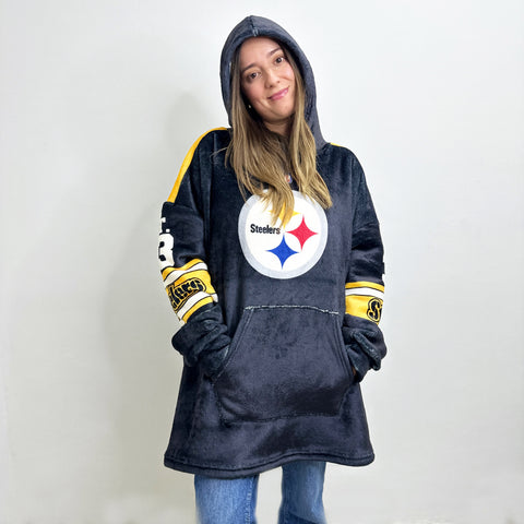 Sudaderota Pittsburgh Steelers