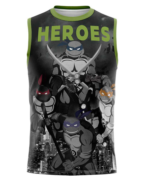 Playera Sin Mangas Tortugas Ninja Hero