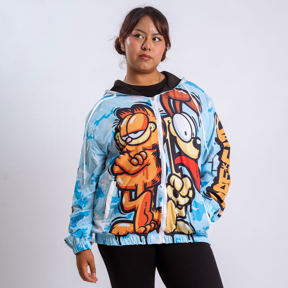Bomber Jacket Garfield Grafiti