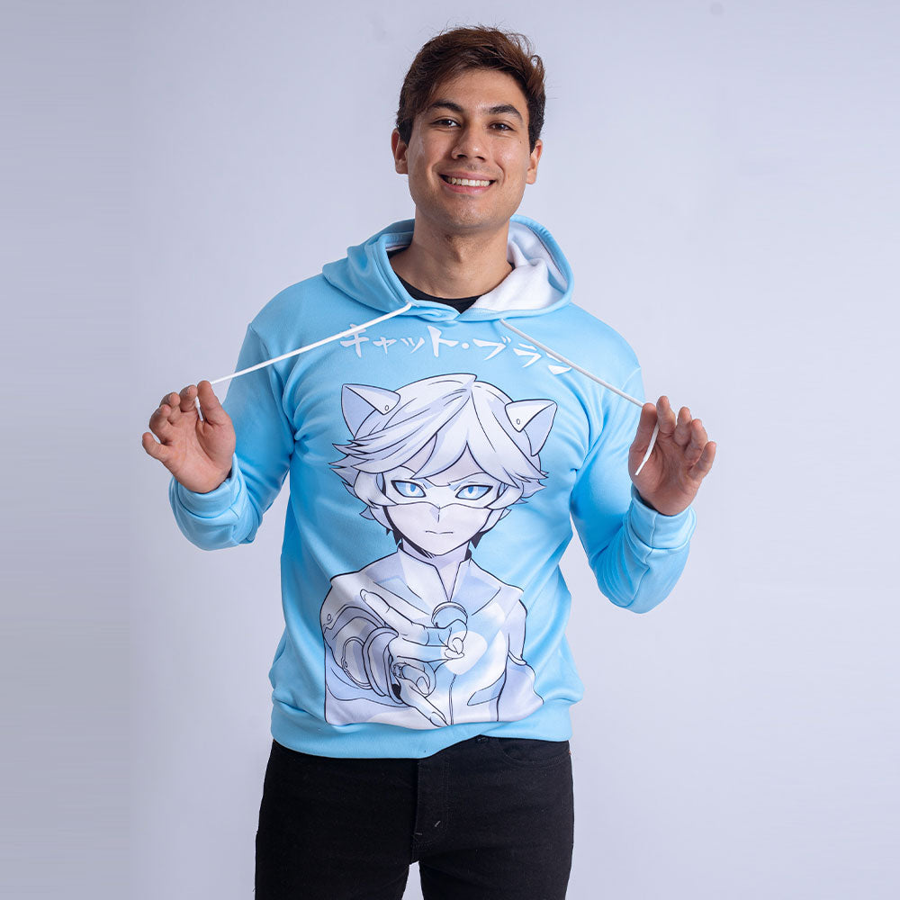 Sudadera Miraculous Cat Blanc
