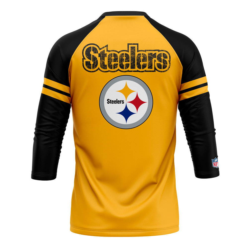 Playera Pijama Ranglan Pittsburgh Steelers Classic