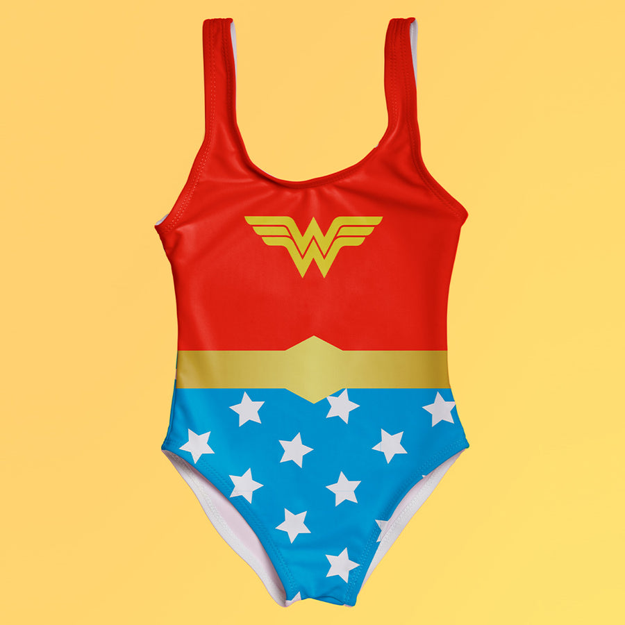 Traje De Baño Completo Wonder Woman Oficial