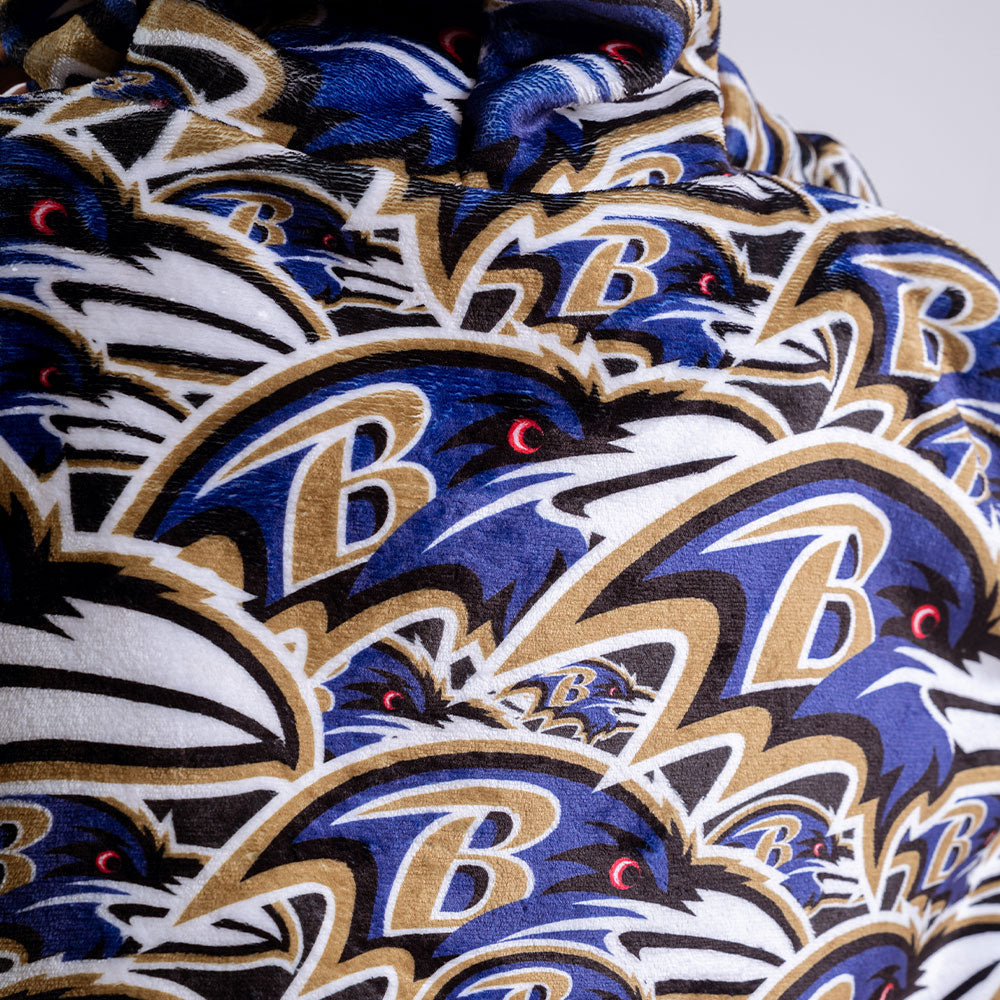 Sudaderota Baltimore Ravens MaxiLogo