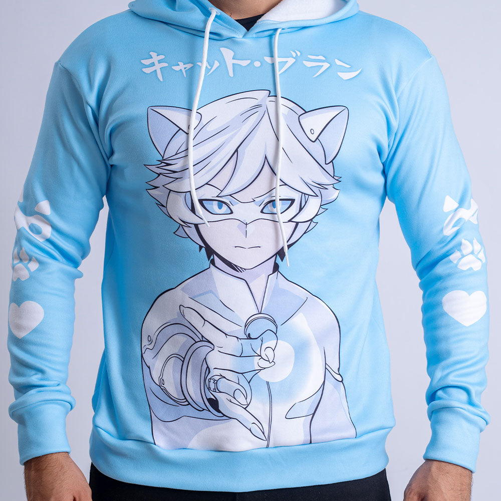 Sudadera Miraculous Cat Blanc
