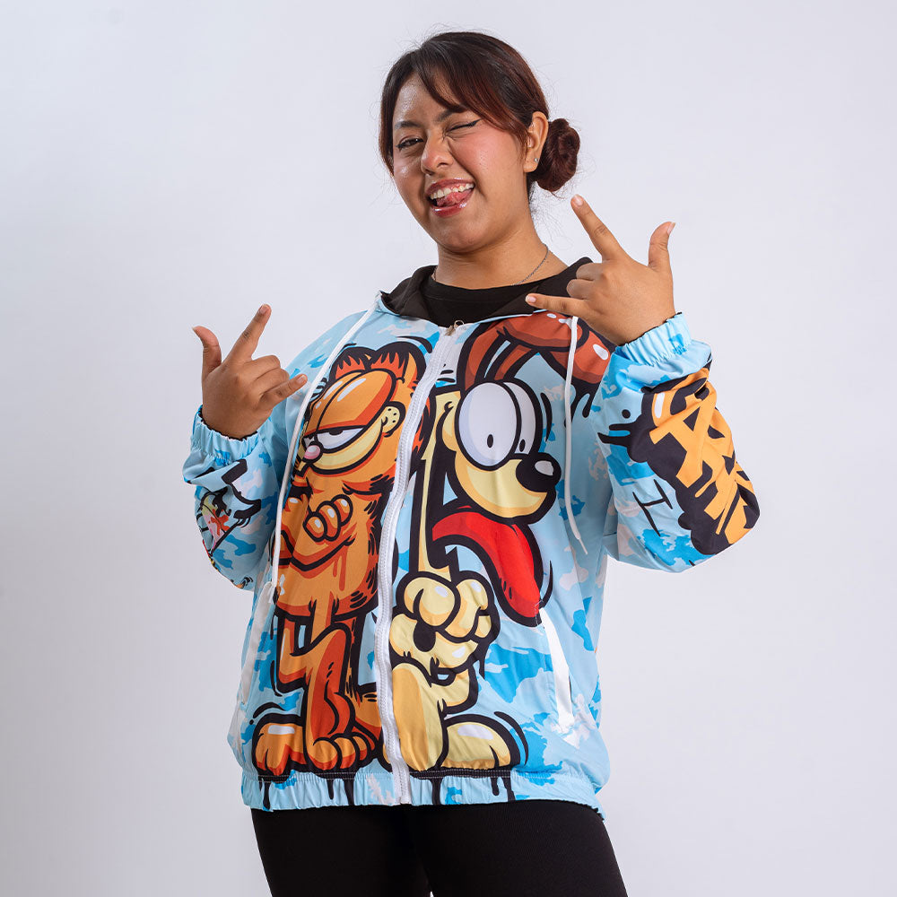 Bomber Jacket Garfield Grafiti