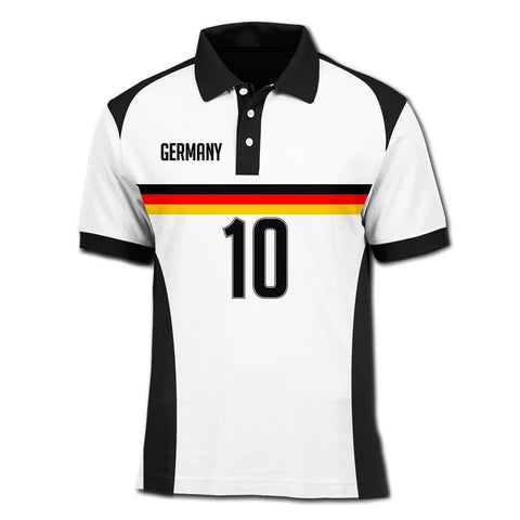 Playera Polo Alemania Retro