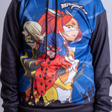 Sudadera Miraculous Girl Heroes