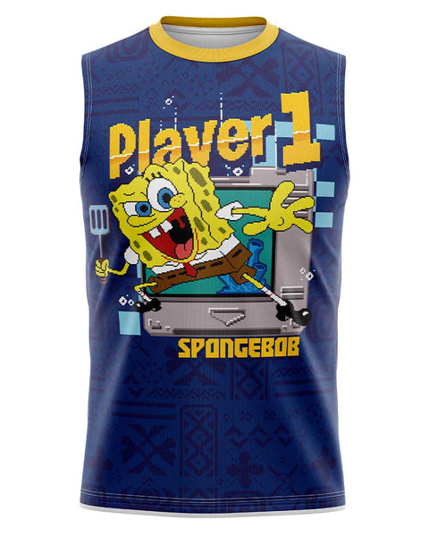 Playera Sin Mangas Bob Esponja Player 1