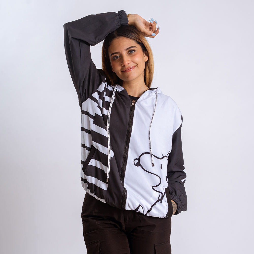Bomber Jacket Snoopy Piano