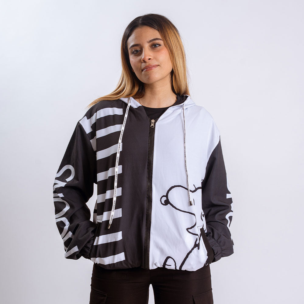 Bomber Jacket Snoopy Piano