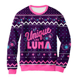 Sudadera Navideña Luna Unique