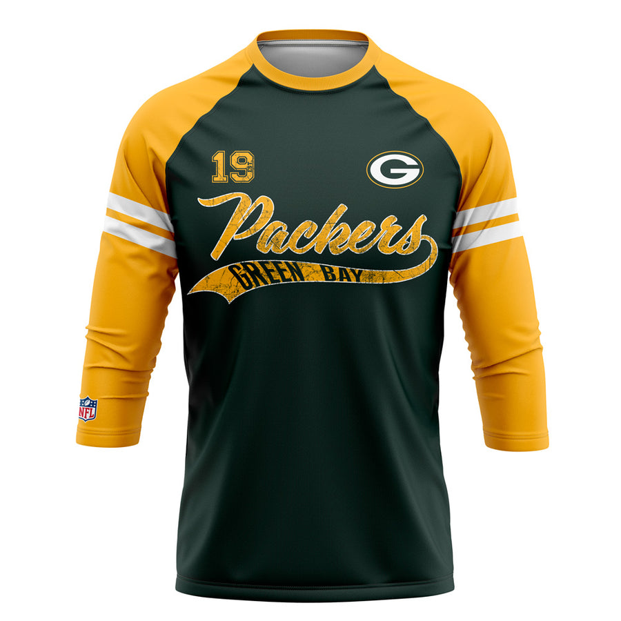 Playera Pijama Ranglan Green Bay Packers Classic