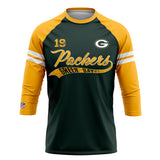Playera Pijama Ranglan Green Bay Packers Classic
